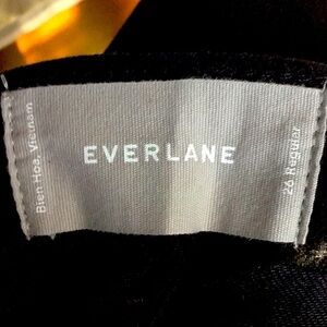 Everlane Women's Skinny Jeans - Black size 26 regular Made in Vietnam never worn